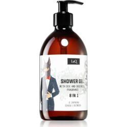 LaQ Doberman orzeźwiający żel pod prysznic 8 w 1 500 ml