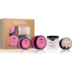 LaQ Zestaw upominkowy Kitten Magnolia Nawilżający balsam do ciała 200 ml + Masło do twarzy 50 ml + Pianka oczyszczająca do ciała 100 g + Pianka głębok