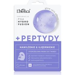 L’biotica PGA Hydro Fusion + Peptides maska hydrożelowa o intensywnym działaniu do ujednolicenia kolorytu skóry 1 szt.