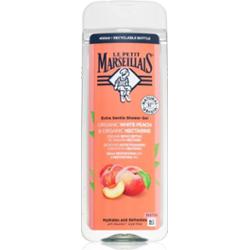 Le Petit Marseillais White Peach Bio & Nectarine Bio delikatny żel pod prysznic 400 ml