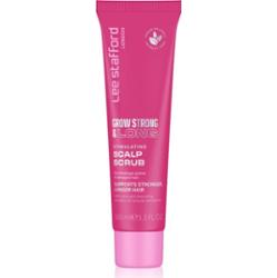 Lee Stafford Grow Strong & Long Stimulating Scapl Scrub peeling do skóry głowy produkt wegański 100 ml