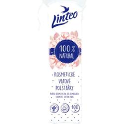 Linteo Natural Cotton Pads waciki kosmetyczne 100 szt.