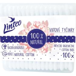 Linteo Natural patyczki higieniczne pudełko 100 szt.