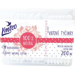 Linteo Natural patyczki higieniczne pudełko 200 szt.