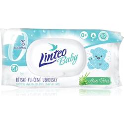 Linteo Baby Pure & Fresh delikatne nawilżane chusteczki dla dzieci z aloesem 80 szt.