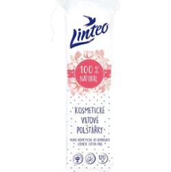 Linteo Natural Cotton Pads waciki kosmetyczne 120 szt.