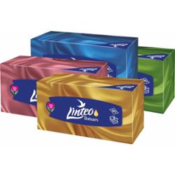 Linteo Paper Tissues Three-ply Paper, 90 pcs per box chusteczki papierowe z balsamem 90 szt.