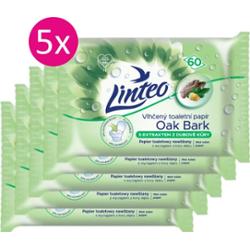 Linteo Wet Toilet Paper nawilżany papier toaletowy 60x5 szt.