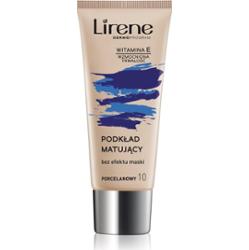 Lirene ALL DAY MATT! podkład matujący we fluidzie dla długotrwałego efektu odcień 10 Porcelain 30 ml