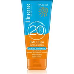 Lirene emulsja SPF20 nawilżająca utrwalająca opaleniznę SUN Travel Size 90 ml