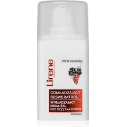 Lirene Rejuvenating Care Resveratrol Smoothing Eye & Eyelid Cream-Gel odmładzający krem pod oczy przeciw obrzękom i cieniom 15 ml