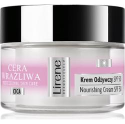 Lirene Sensitive skin krem nawilżający dla cery wrażliwej SPF 50 50 ml