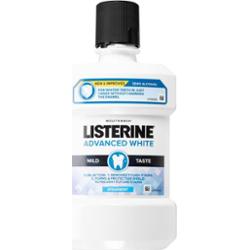 Listerine Advanced White Mild Taste wybielający płyn do płukania jamy ustnej 1000 ml