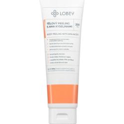 Lobey Body Care Tělový peeling s AHA kyselinami peeling do ciała z AHA 200 ml