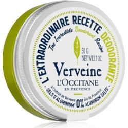 L’Occitane Verbena The Incredible Deodorant Recipe dezodorant w kremie 50 g