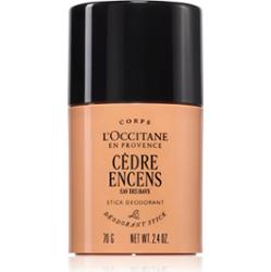 L'Occitane en Provence Cédre Encens (Eau des Baux) Stick Deodorant 70