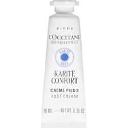 L’Occitane Shea Butter Comfort Foot Cream intensywny krem do nóg 10 ml