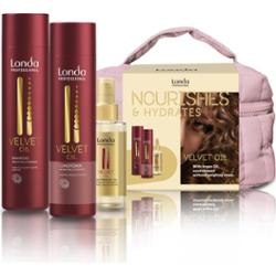 Londa Professional Velvet Oil Set zestaw upominkowy nawilżające i nadające blask