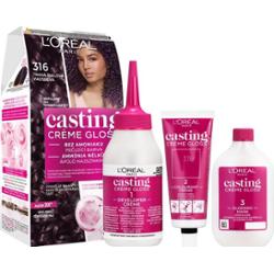 L’Oréal Paris Casting Creme Gloss farba do włosów odcień 316 Plum 1 szt.