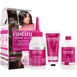 L’Oréal Paris Casting Creme Gloss farba do włosów odcień 412 Iced Cocoa 1 szt.