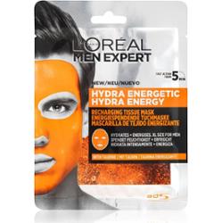 L’Oréal Paris Men Expert Hydra Energetic maska nawilżająca w płacie dla mężczyzn 30 g