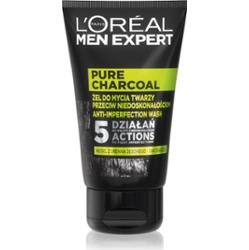 L’Oréal Paris Men Expert Pure Charcoal oczyszczający żel z węglem przeciw niedoskonałościom skóry 100 ml