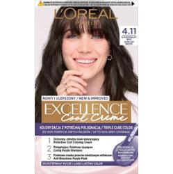 L’Oréal Paris Excellence Cool Creme farba do włosów odcień 4.11 Ultrapopielaty brąz 1 szt.
