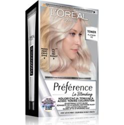 L’Oréal Paris Préférence Le Blonding Toner toner kwasowy szampon neutralizujący rude odcienie odcień Platinum Ice 1 szt.