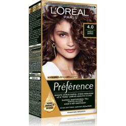 L’Oréal Paris Préférence Cool Blondes farba do włosów odcień 4.0 Hnědá 1 szt.