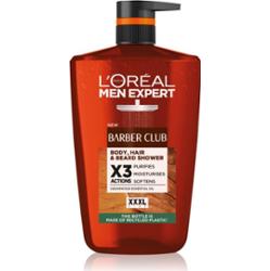 L'Oréal - MEN EXPERT - BARBER CLUB Body, Hair & Beard Shower - Żel pod prysznic do ciała, włosów i brody - XXXL SIZE - 1 L