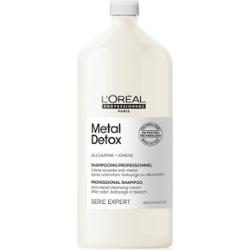 L’Oréal Professionnel Serie Expert Metal Detox szampon głęboko oczyszczający do włosów farbowanych i zniszczonych 1500 ml