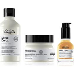 L’Oréal Professionnel Serie Expert Metal Detox wygodne opakowanie do włosów zniszczonych