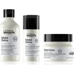L’Oréal Professionnel Serie Expert Metal Detox wygodne opakowanie do włosów farbowanych i zniszczonych