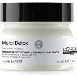 L’Oréal Professionnel Serie Expert Metal Detox maska głęboko odżywiająca do włosów farbowanych i zniszczonych 150 ml