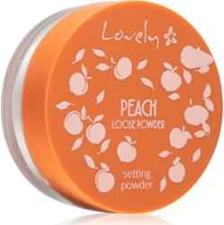 Lovely Peach Setting Powder puder utrwalająco-matujący