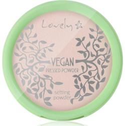 Lovely Vegan Pressed Powder transparentny puder w kompakcie 8 g