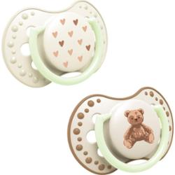 LOVI Teddy Love smoczek 18m+ 2 szt.