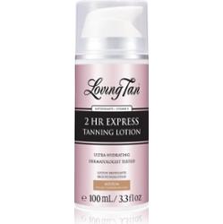 Loving Tan 2 HR Express nawilżające mleczko samoopalające odcień Medium 100 ml