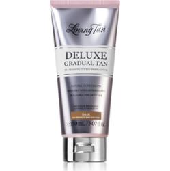 Loving Tan Deluxe Gradual Tan odżywcze mleczko do ciała podkreślający opaleniznę odcień Dark 150 ml