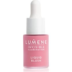 Lumene Invisible Illumination róż w płynie z efektem rozjaśniającym odcień Frosty Petal 15 ml