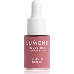 Lumene Invisible Illumination róż w płynie z efektem rozjaśniającym odcień Arctuc Rose 15 ml