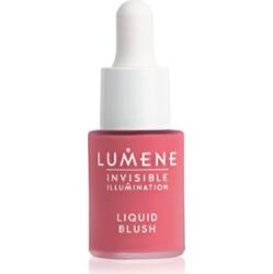 Lumene Invisible Illumination róż w płynie z efektem rozjaśniającym odcień Wild Flower 15 ml