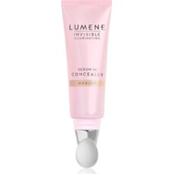 Lumene Invisible Illumination Serum in Concealer korektor pod oczy o działaniu nawilżającym kilka odcieni Medium 10 ml