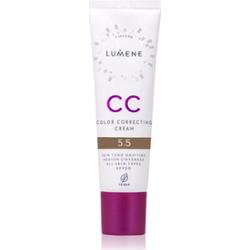 Lumene CC Color Correcting Cream CC krem wyrównujący koloryt skóry SPF 20 odcień 5.5 (Cool) 30 ml