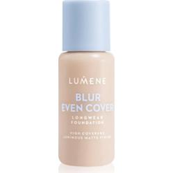 Lumene Blur Even Cover podkład w płynie z matowym wykończeniem 16 godz. odcień 00 30 ml