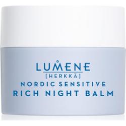 Lumene Nordic Sensitive [HERKKÄ] Rich Night Balm łagodzący balsam na noc dla cery wrażliwej 50 ml