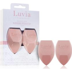 Luvia Cosmetics Diamond Drop Blending Sponge Set wielofunkcyjna gąbka do makijażu podwójne kolor Candy 2 szt.