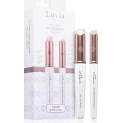 Luvia Cosmetics Silk Brush Duo Elegance zestaw pędzli do cieni do powiek