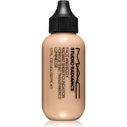 MAC Cosmetics Studio Radiance Face and Body Radiant Sheer Foundation lekki podkład do twarzy i ciała odcień N0 50 ml