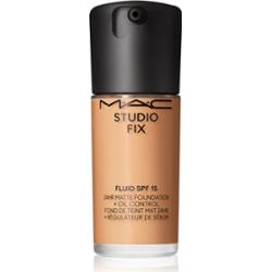 MAC Cosmetics Studio Fix Fluid SPF 15 24HR Matte Foundation + Oil Control podkład matujący SPF 15 odcień NC37 30 ml